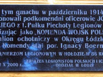 Tablica pamiątkowa z Łodzi, 
